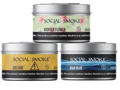 Social Smoke Hookah Tobacco Premium Flavors 200 Grams