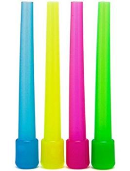 Plastic Color Male Hookah Mouth Tips [ 50 Pieces ]