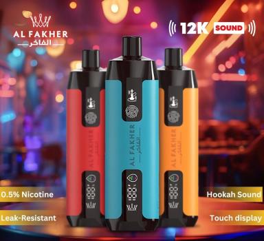 New Al Fakher Crown Vape 12000 Puffs (Sounds)