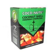 CocoNutz Natural Cube Hookah Coals 120 Pieces