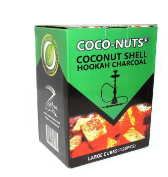 CocoNutz Natural Cube Hookah Coals 18 Pieces