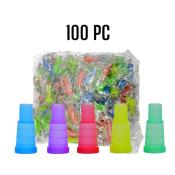 Plastic Female Hookah Mouth Tips [ 100 Pieces ]