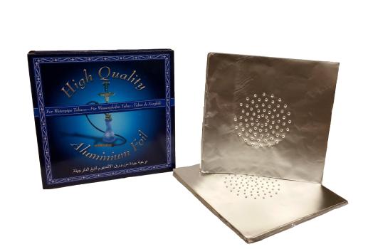 Pre-Poked Hookah Foil 100 Sheets Small