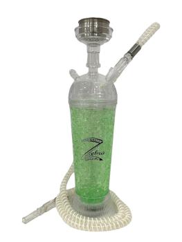 Zebra Smoke Shake Single Hose Hookah 15